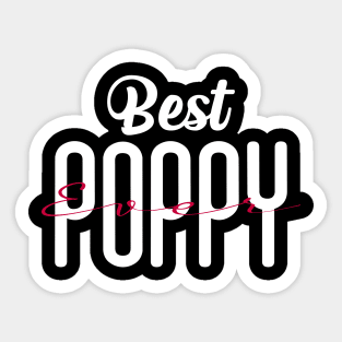 Best Poppy Ever Sticker